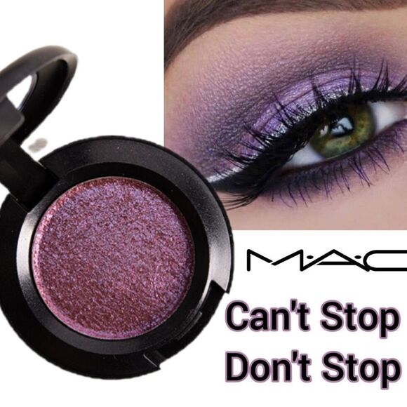 MAC Dazzleshadow Can't Stop Don't Stop Dazzleshadow (Metallic Purple Shimmer) - Picture 1 of 17